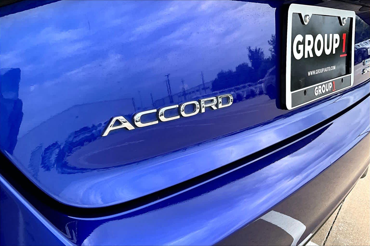 2023 Honda Accord Hybrid Sport Still Night Pearl at Beck & Masten Kia
