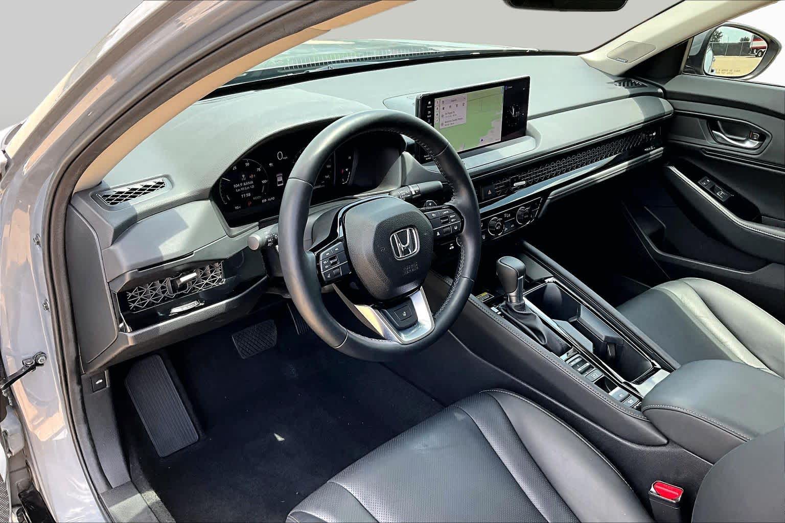 2025 Honda Accord Hybrid Touring Urban Gray Pearl at Beck & Masten Kia