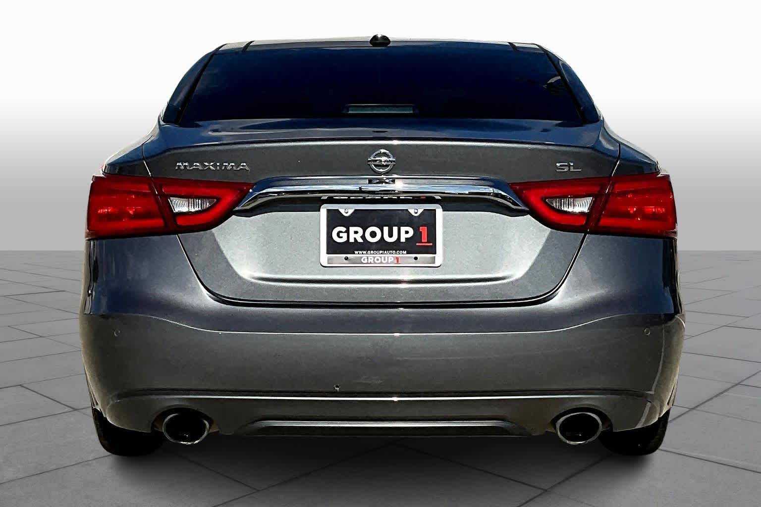 2017 Nissan Maxima SL Gun Metallic at HGreg Houston