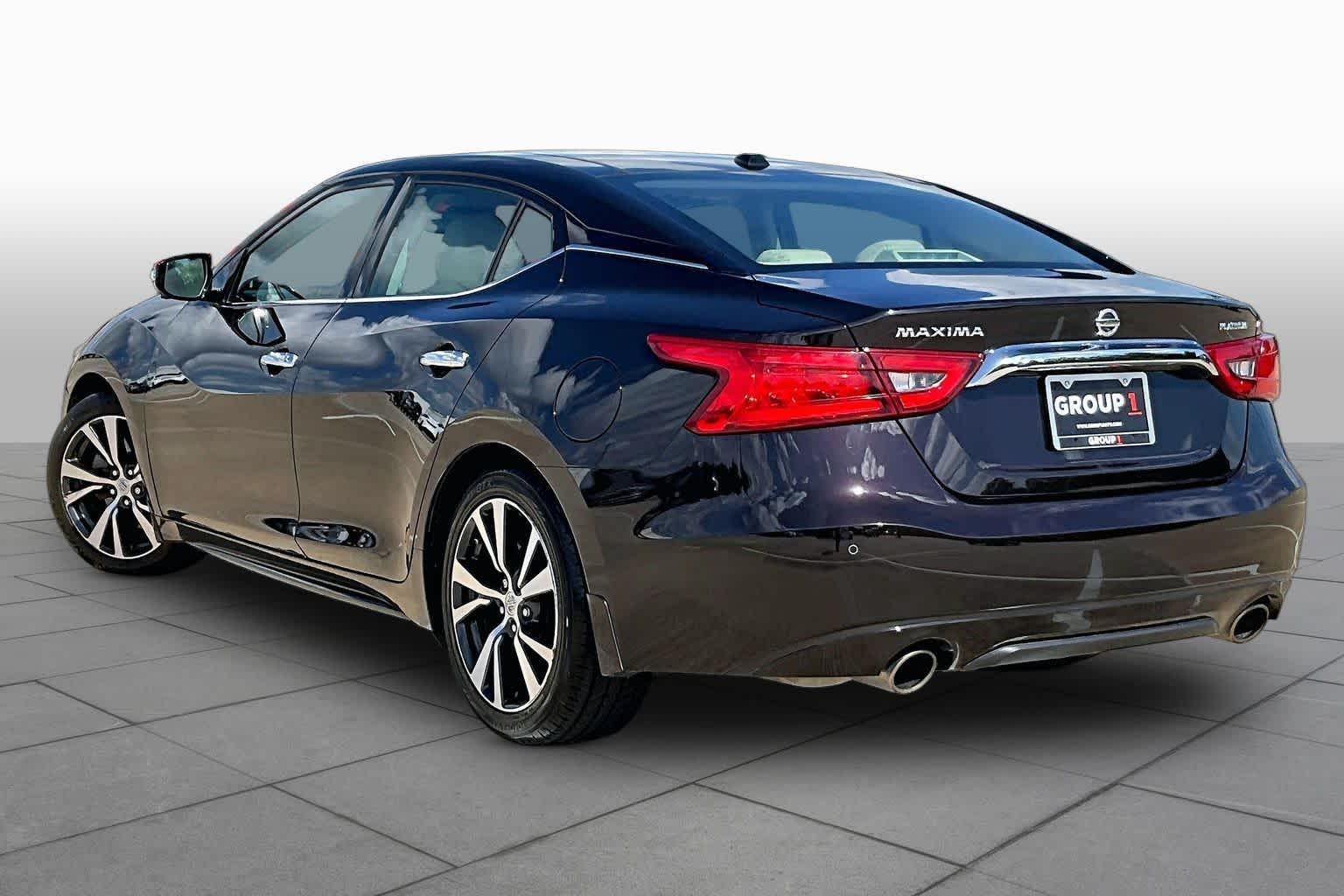 2017 Nissan Maxima Platinum Bordeaux Black at Mac Haik Ford