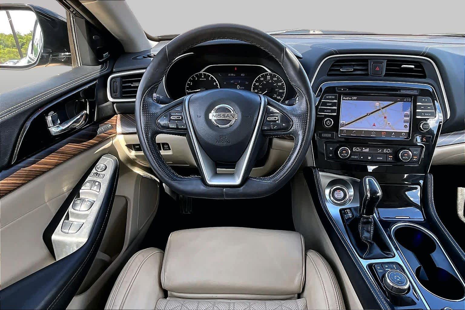 2017 Nissan Maxima Platinum Bordeaux Black at Mac Haik Ford
