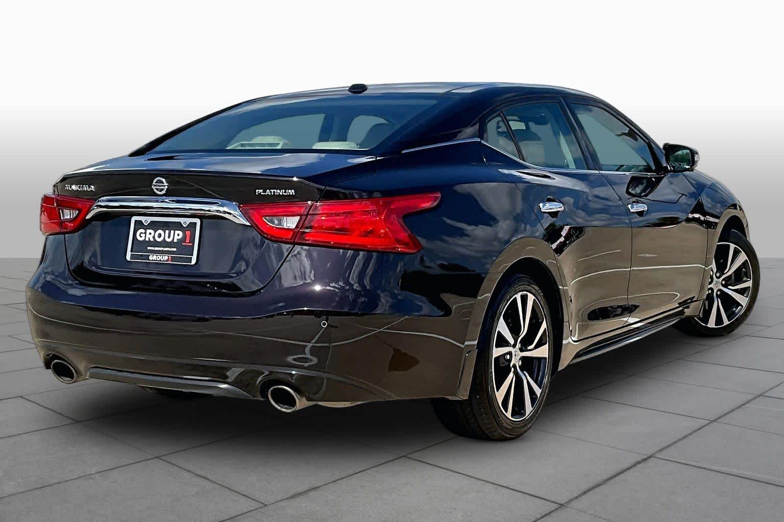 2017 Nissan Maxima Platinum Bordeaux Black at Mac Haik Ford