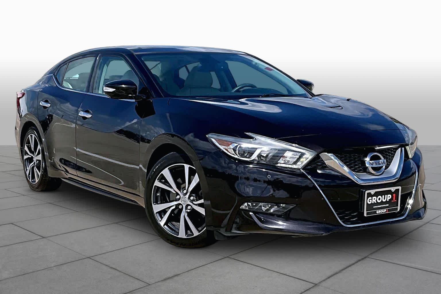 2017 Nissan Maxima Platinum Bordeaux Black at Mac Haik Ford