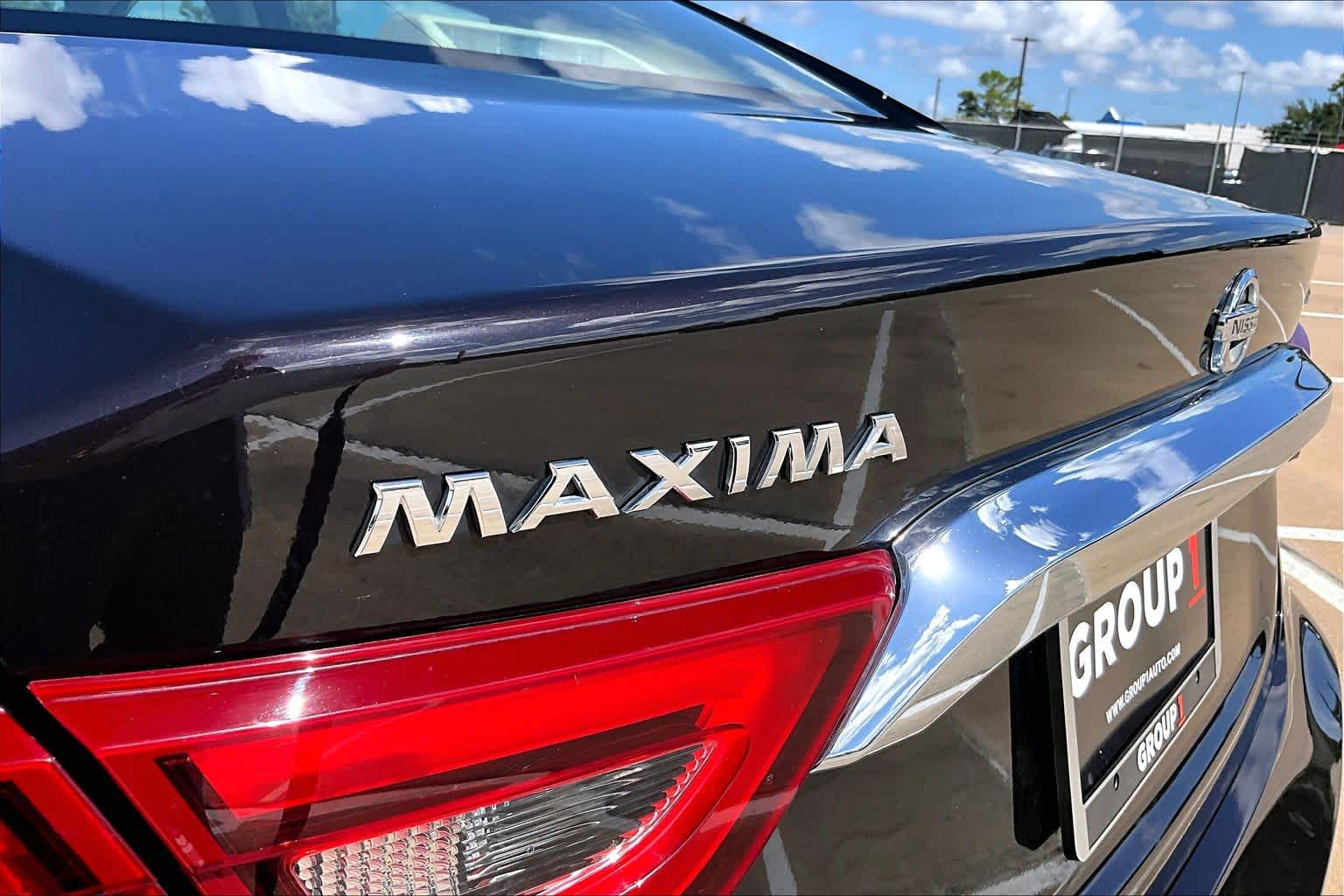 2017 Nissan Maxima Platinum Bordeaux Black at Mac Haik Ford