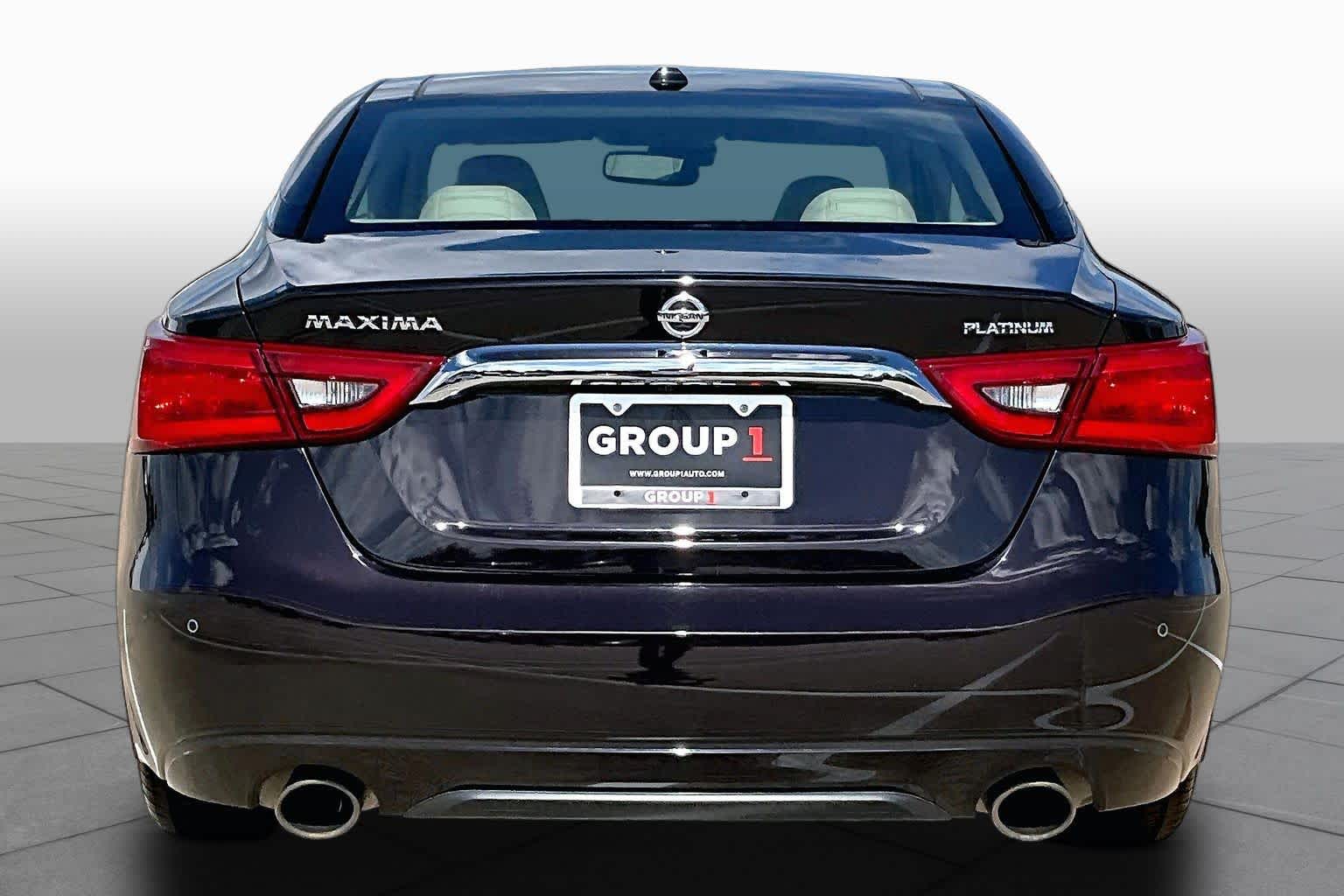 2017 Nissan Maxima Platinum Bordeaux Black at Mac Haik Ford