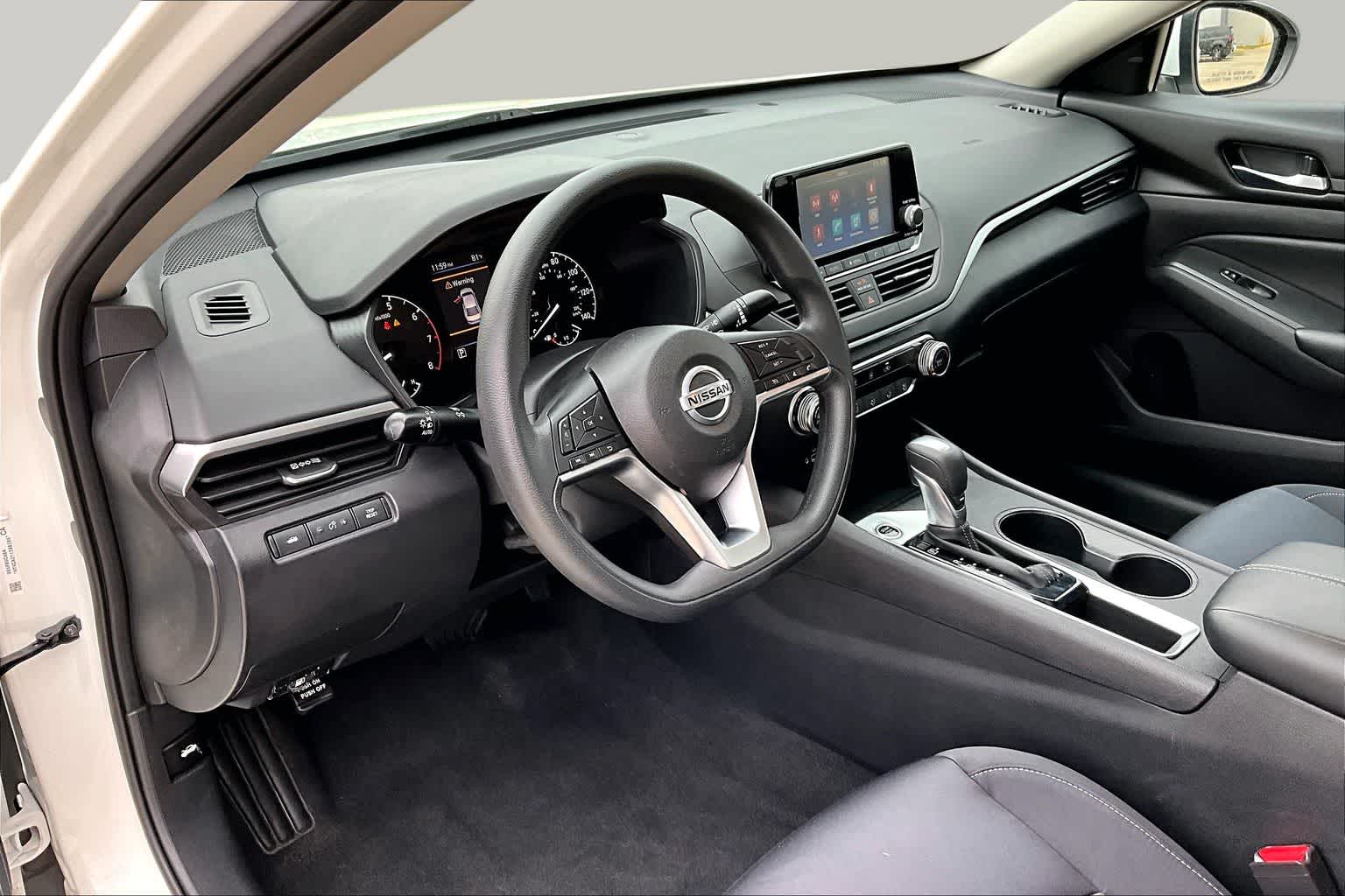 2021 Nissan Altima 2.5 S Glacier White at Sterling McCall Nissan
