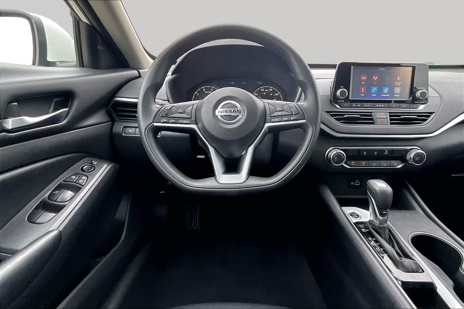2021 Nissan Altima 2.5 S Glacier White at Sterling McCall Nissan