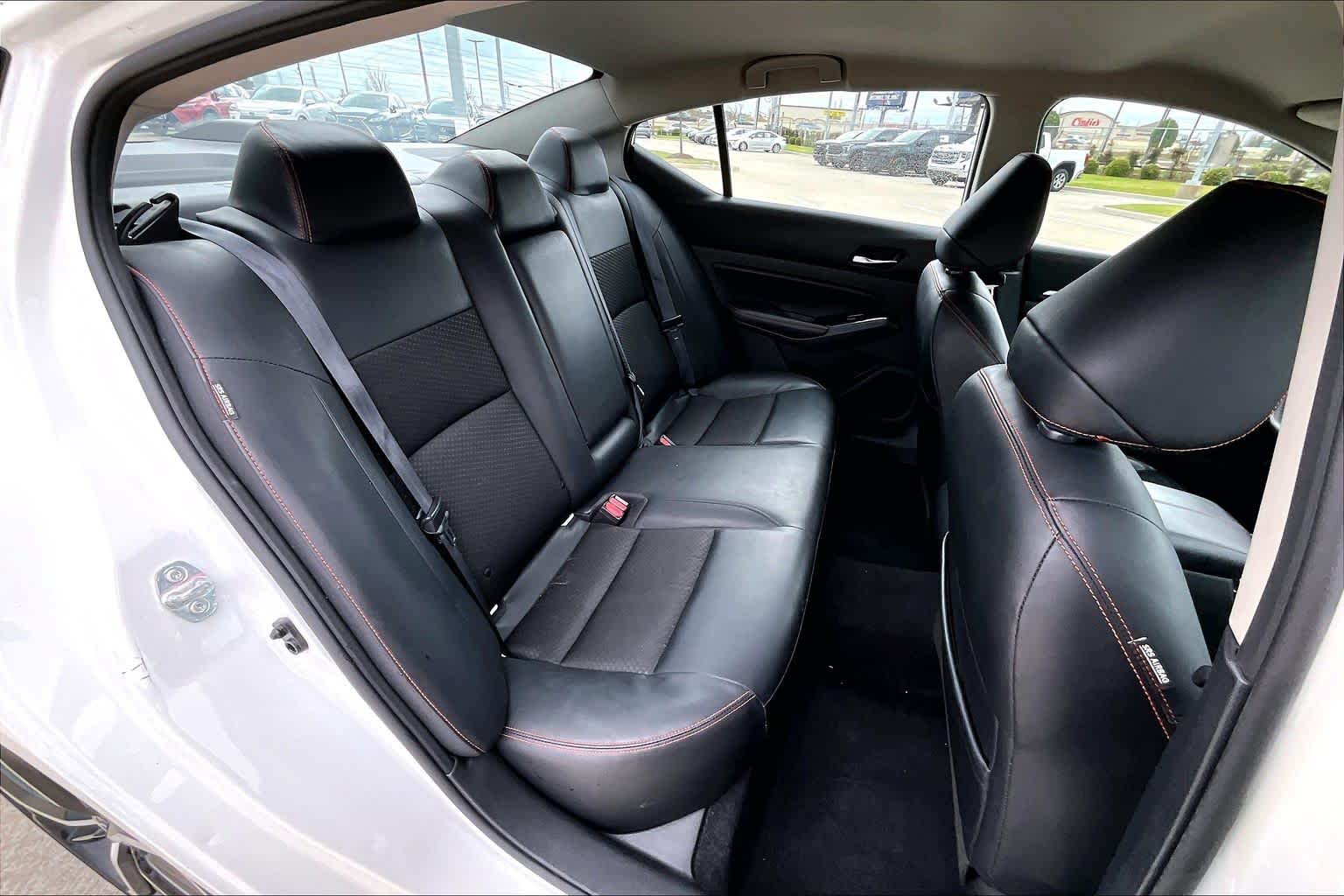 2024 Nissan Altima 2.5 SR Glacier White at AutoNation Ford Gulf Fwy