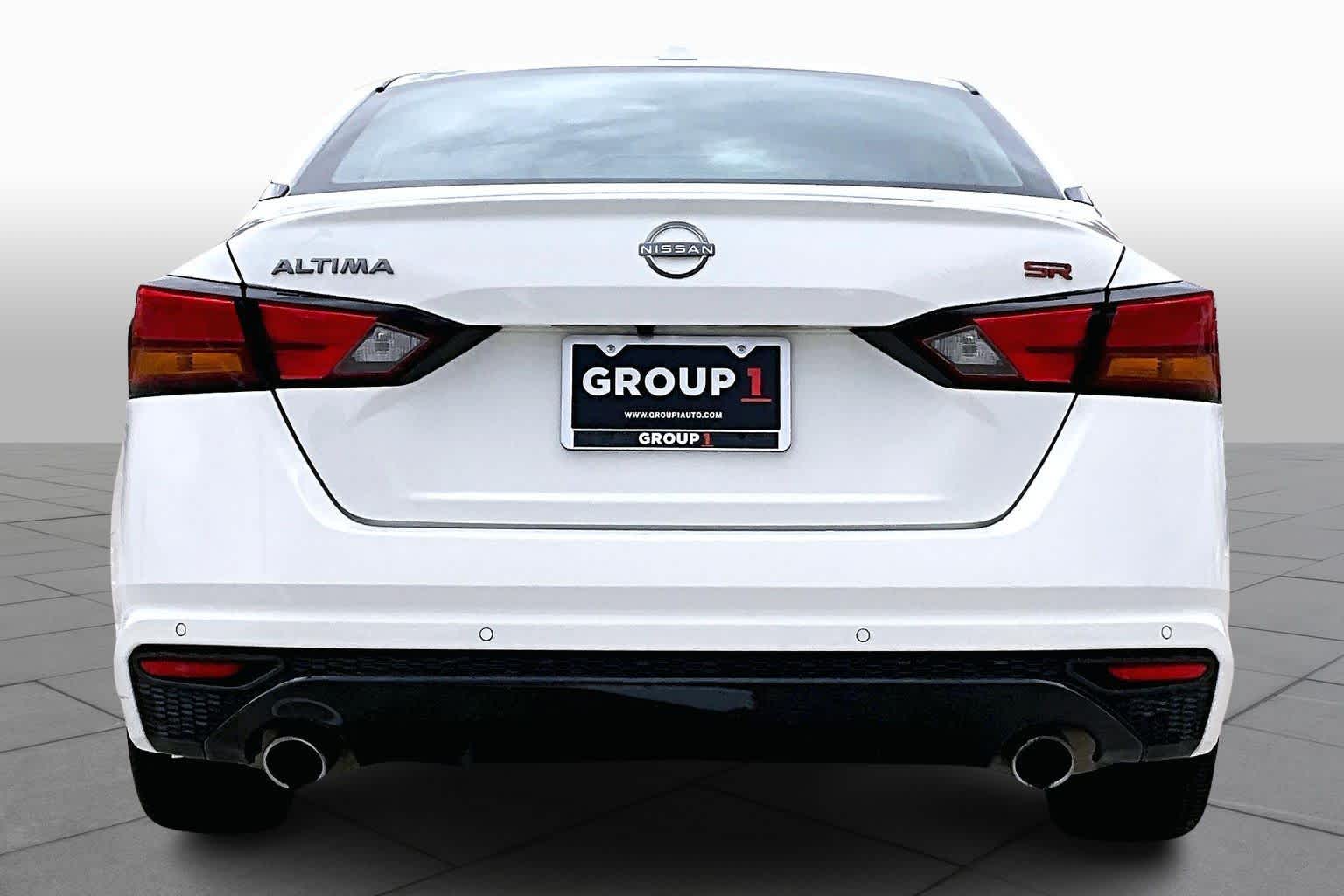 2024 Nissan Altima 2.5 SR Glacier White at AutoNation Ford Gulf Fwy
