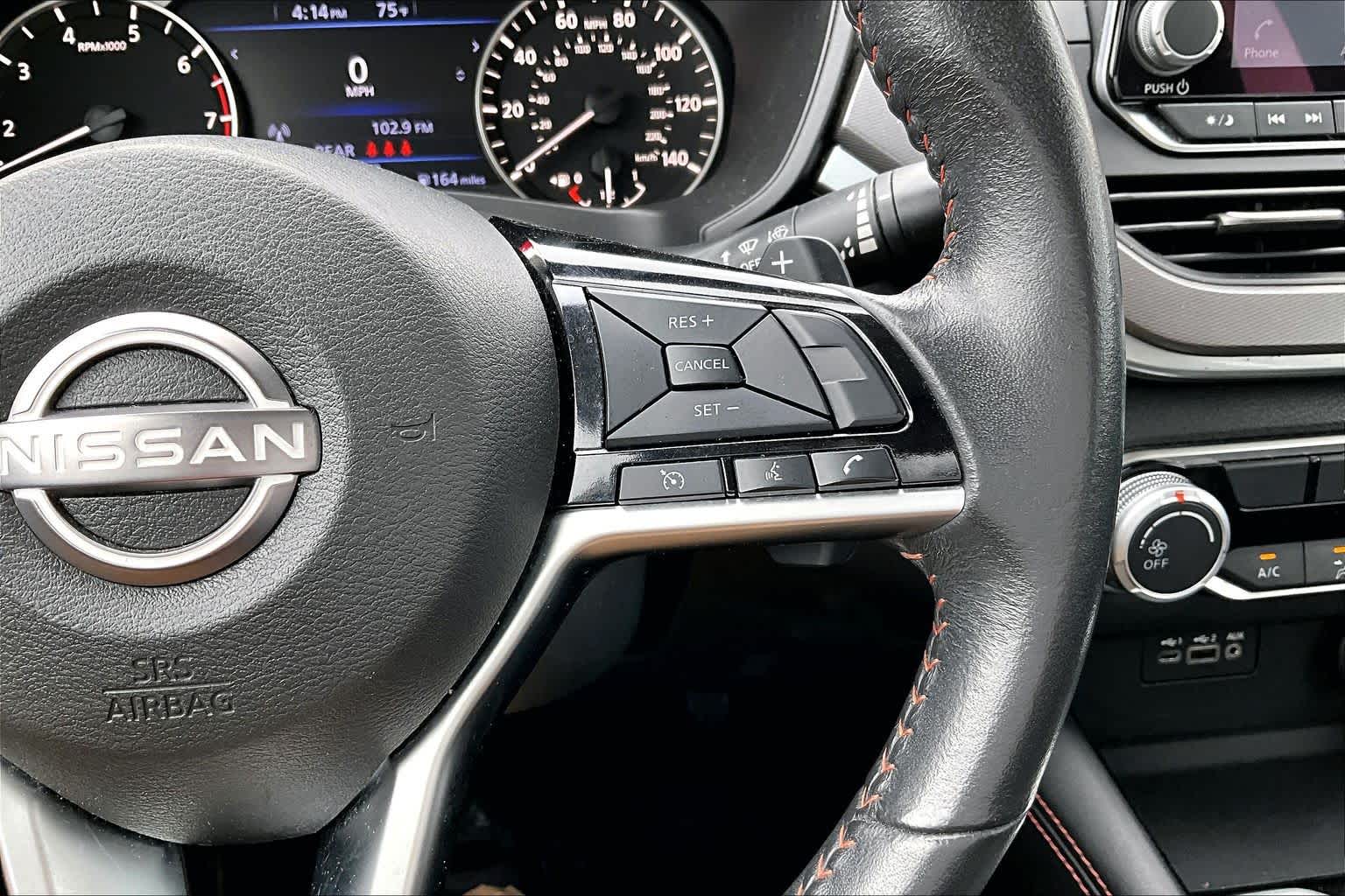 2024 Nissan Altima 2.5 SR Glacier White at AutoNation Ford Gulf Fwy