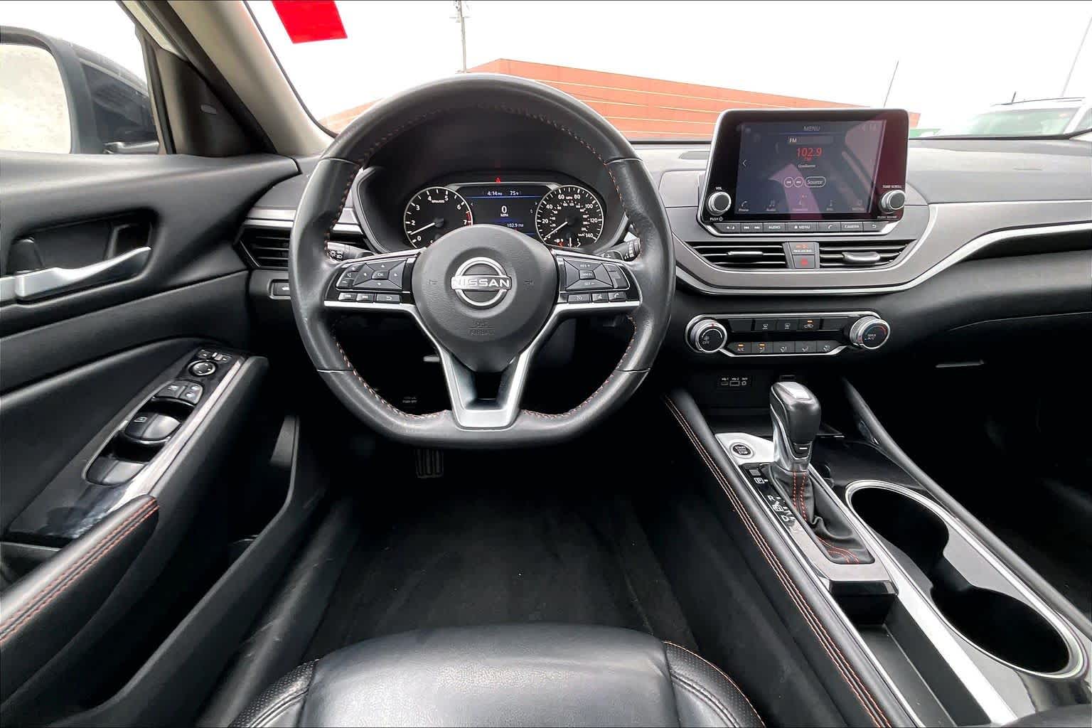2024 Nissan Altima 2.5 SR Glacier White at AutoNation Ford Gulf Fwy