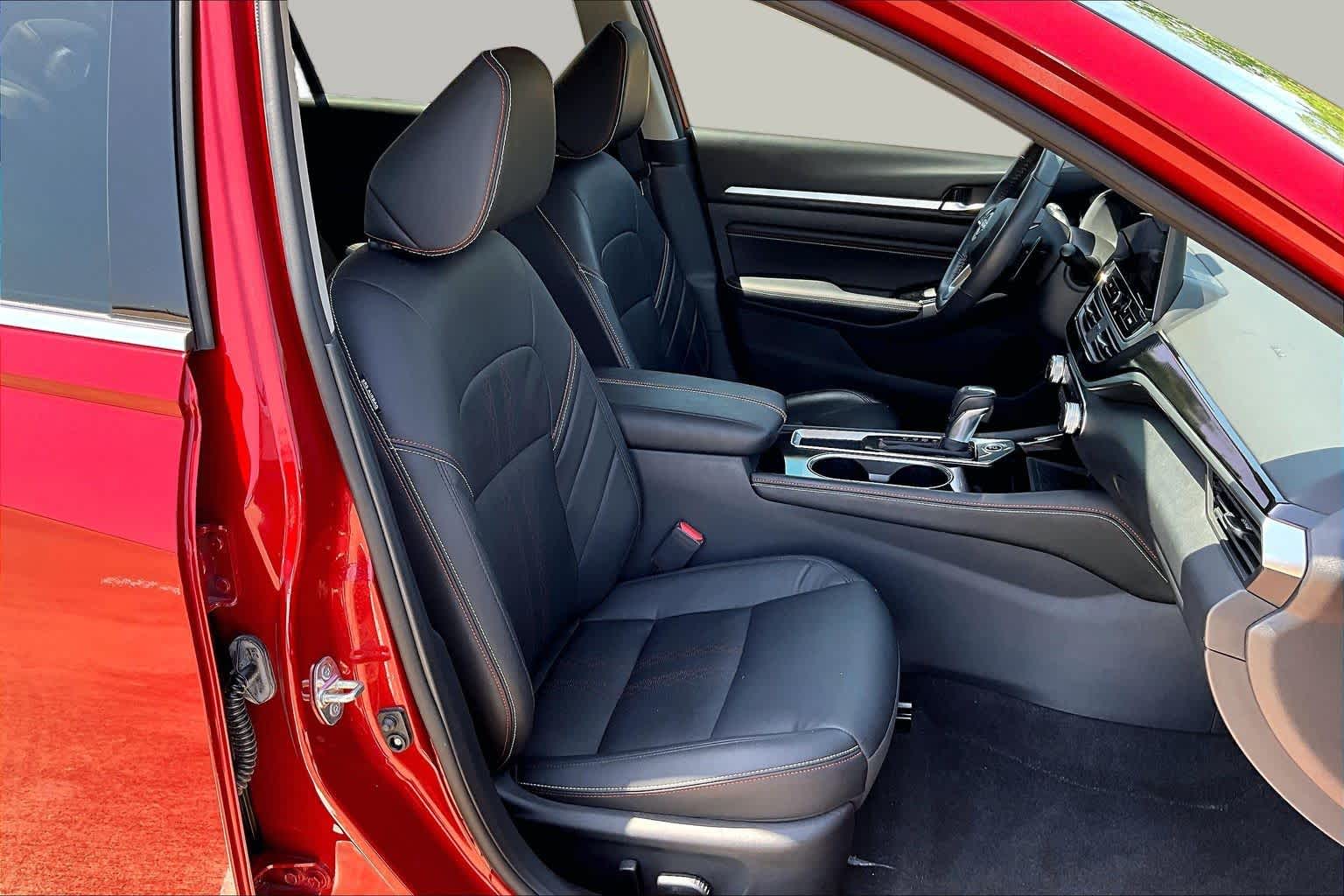 2023 Nissan Altima 2.5 SR Scarlet Ember Tintcoat at Friendly Ford Crosby