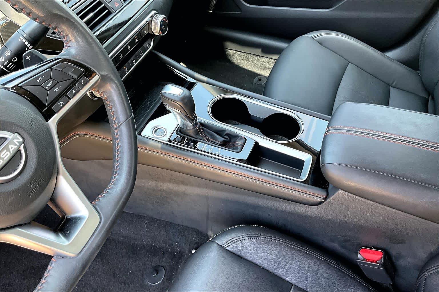 2023 Nissan Altima 2.5 SR Scarlet Ember Tintcoat at Friendly Ford Crosby