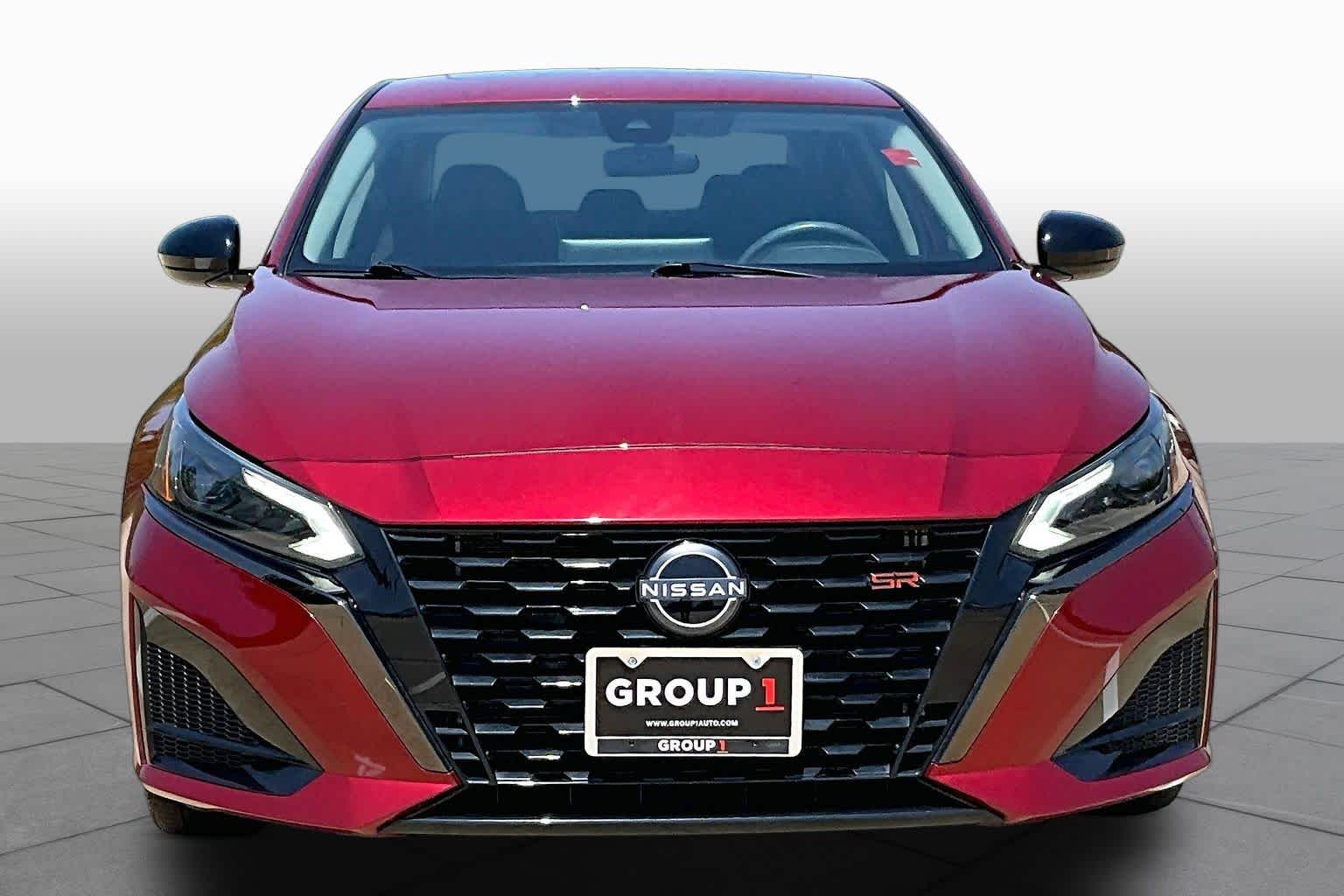 2023 Nissan Altima 2.5 SR Scarlet Ember Tintcoat at Friendly Ford Crosby