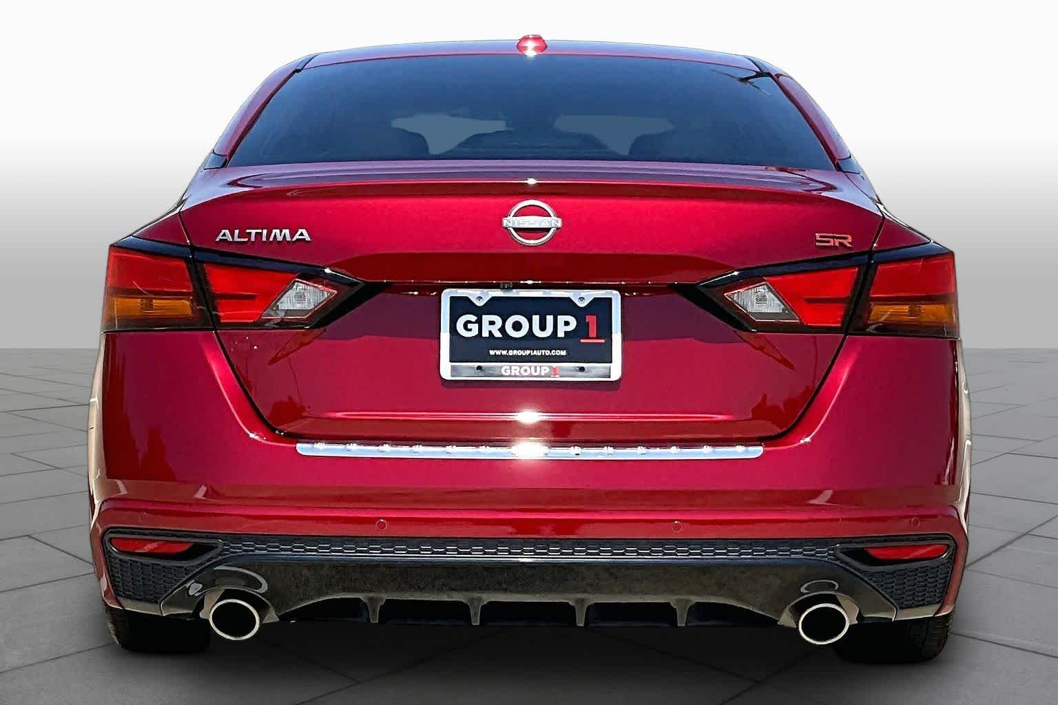 2023 Nissan Altima 2.5 SR Scarlet Ember Tintcoat at Friendly Ford Crosby
