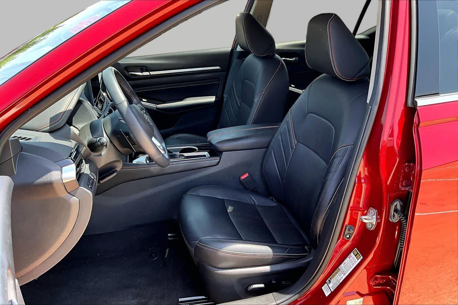 2023 Nissan Altima 2.5 SR Scarlet Ember Tintcoat at Friendly Ford Crosby