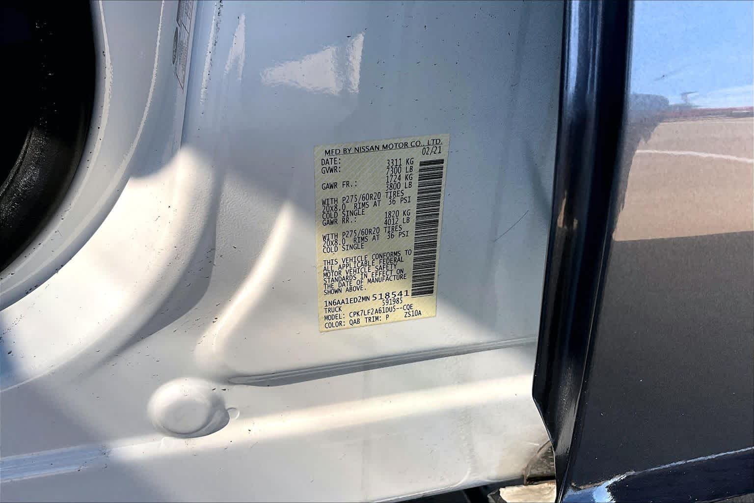 2021 Nissan Titan photo 35 of 35