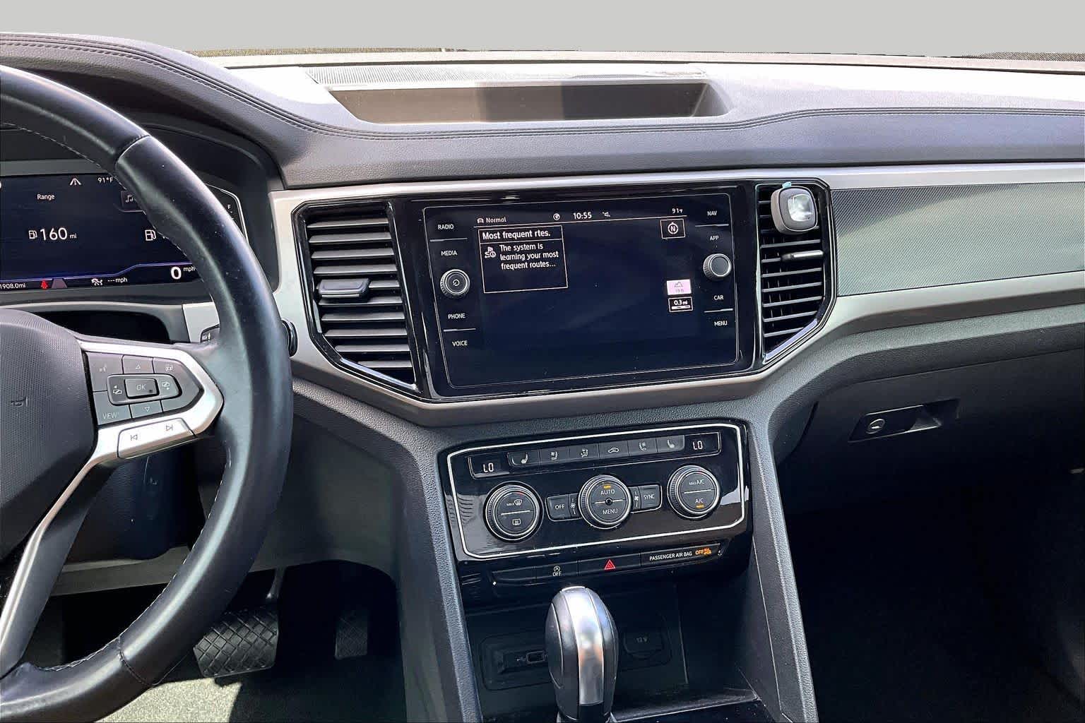 2020 Volkswagen Atlas Cross Sport 3.6L V6 SEL Premium Pure White at AutoNation USA Katy