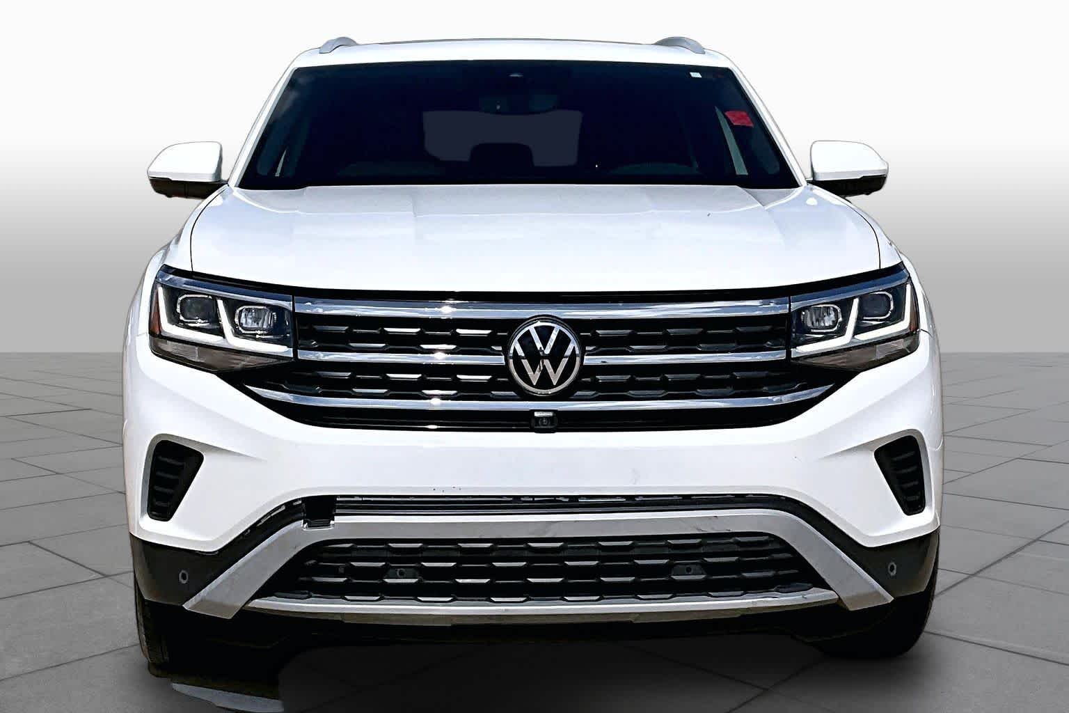 2020 Volkswagen Atlas Cross Sport 3.6L V6 SEL Premium Pure White at AutoNation USA Katy
