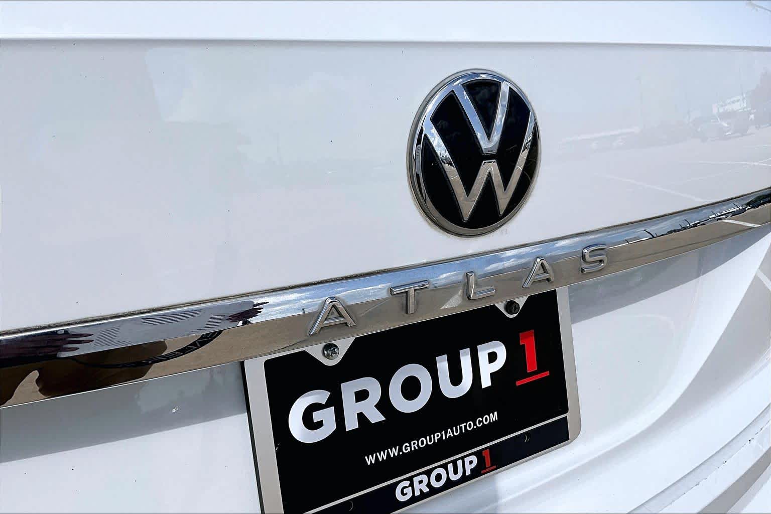 2020 Volkswagen Atlas Cross Sport 3.6L V6 SEL Premium Pure White at AutoNation USA Katy