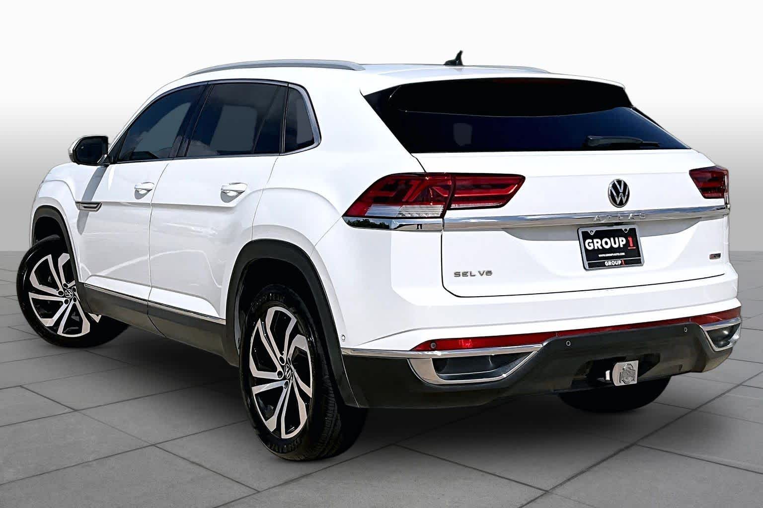 2020 Volkswagen Atlas Cross Sport 3.6L V6 SEL Premium Pure White at AutoNation USA Katy