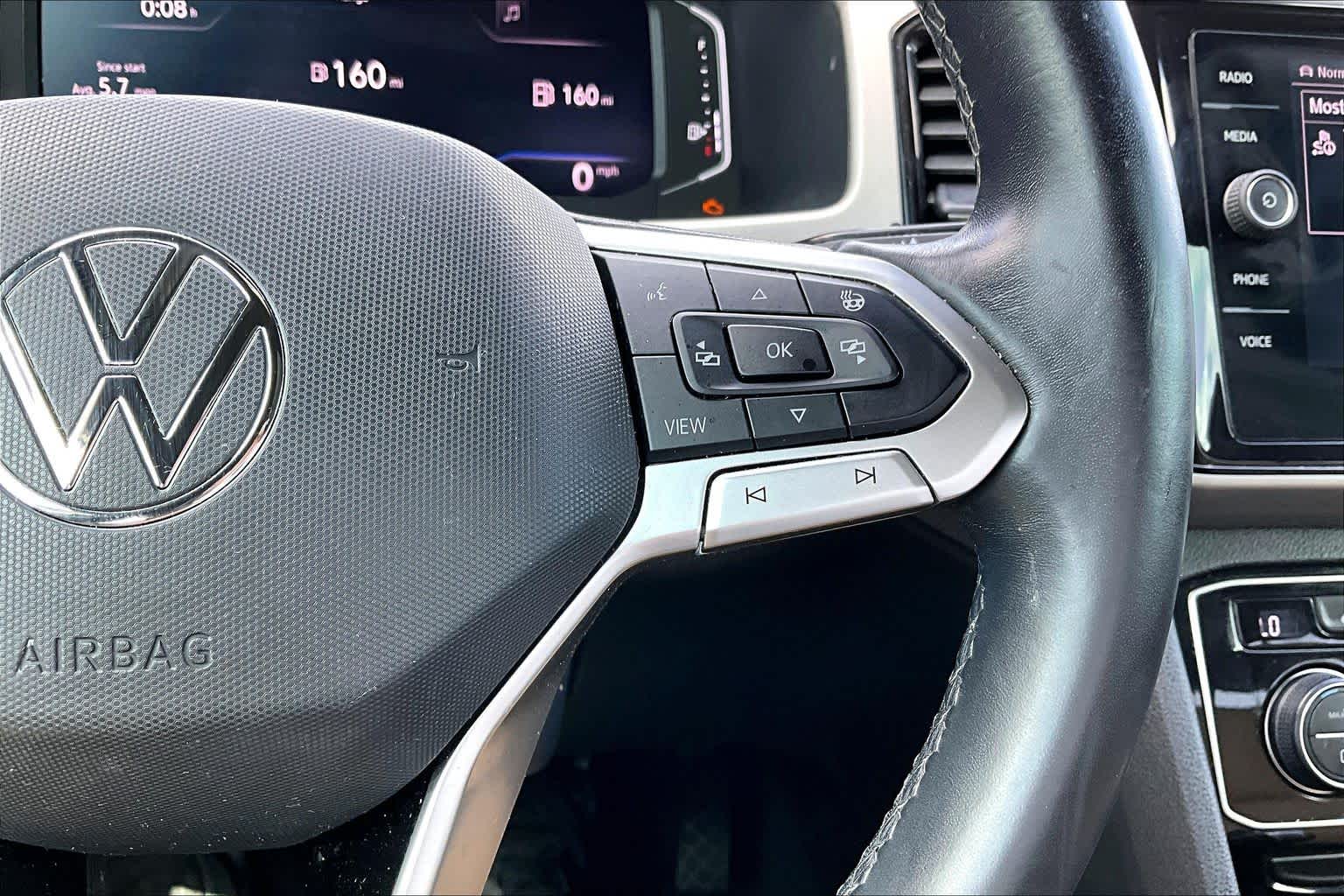 2020 Volkswagen Atlas Cross Sport 3.6L V6 SEL Premium Pure White at AutoNation USA Katy