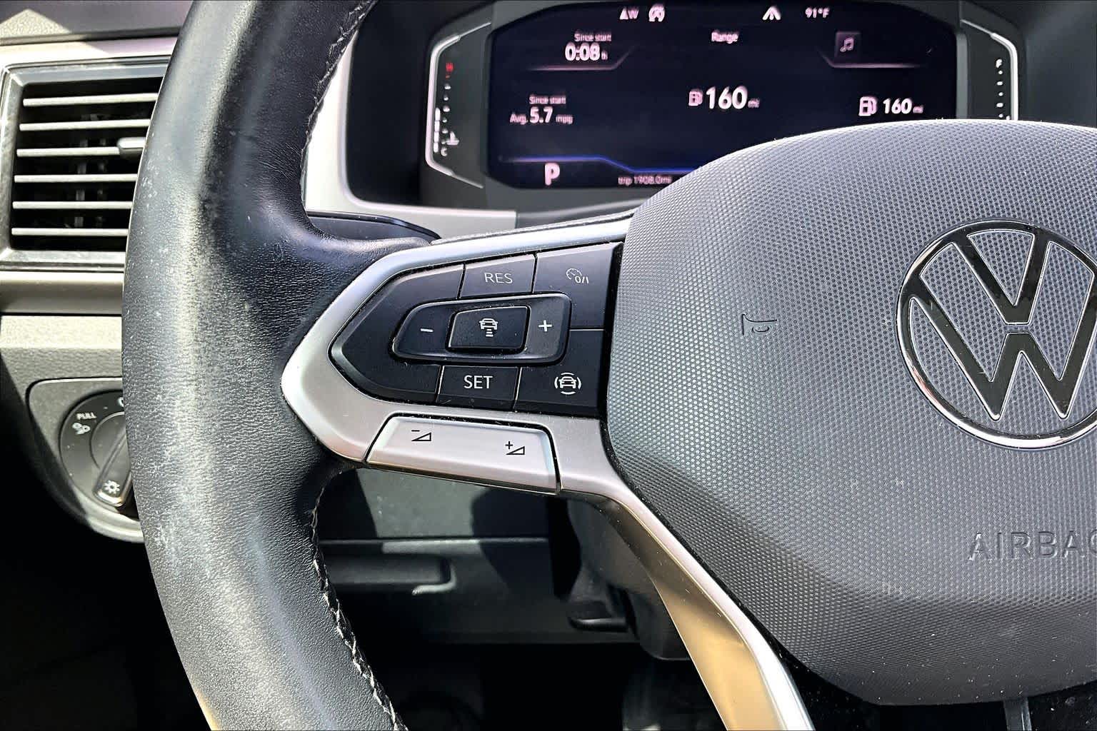 2020 Volkswagen Atlas Cross Sport 3.6L V6 SEL Premium Pure White at AutoNation USA Katy