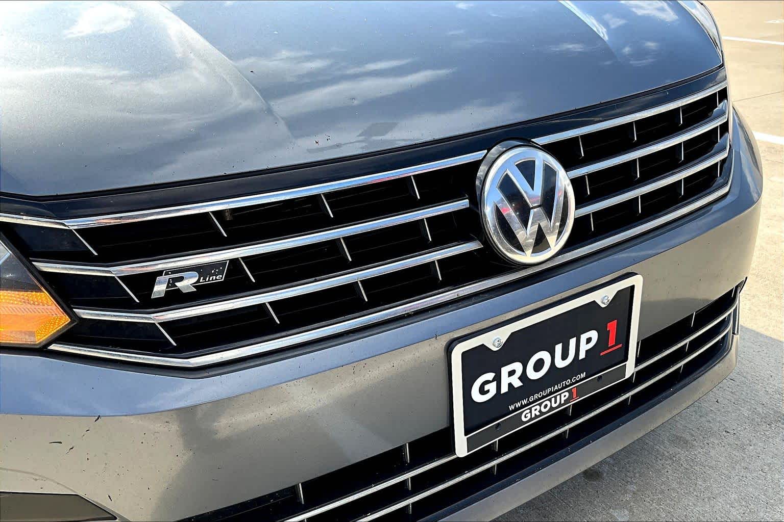 2017 Volkswagen Passat R-Line w/Comfort Pkg Platinum Gray Metallic at Honda of Clear Lake