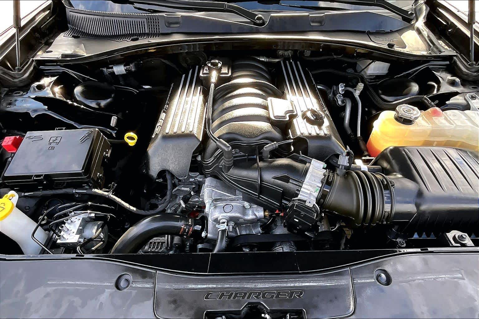 2022 Dodge Charger Scat Pack Pitch Black Clearcoat at Ron Craft Chevrolet Cadillac