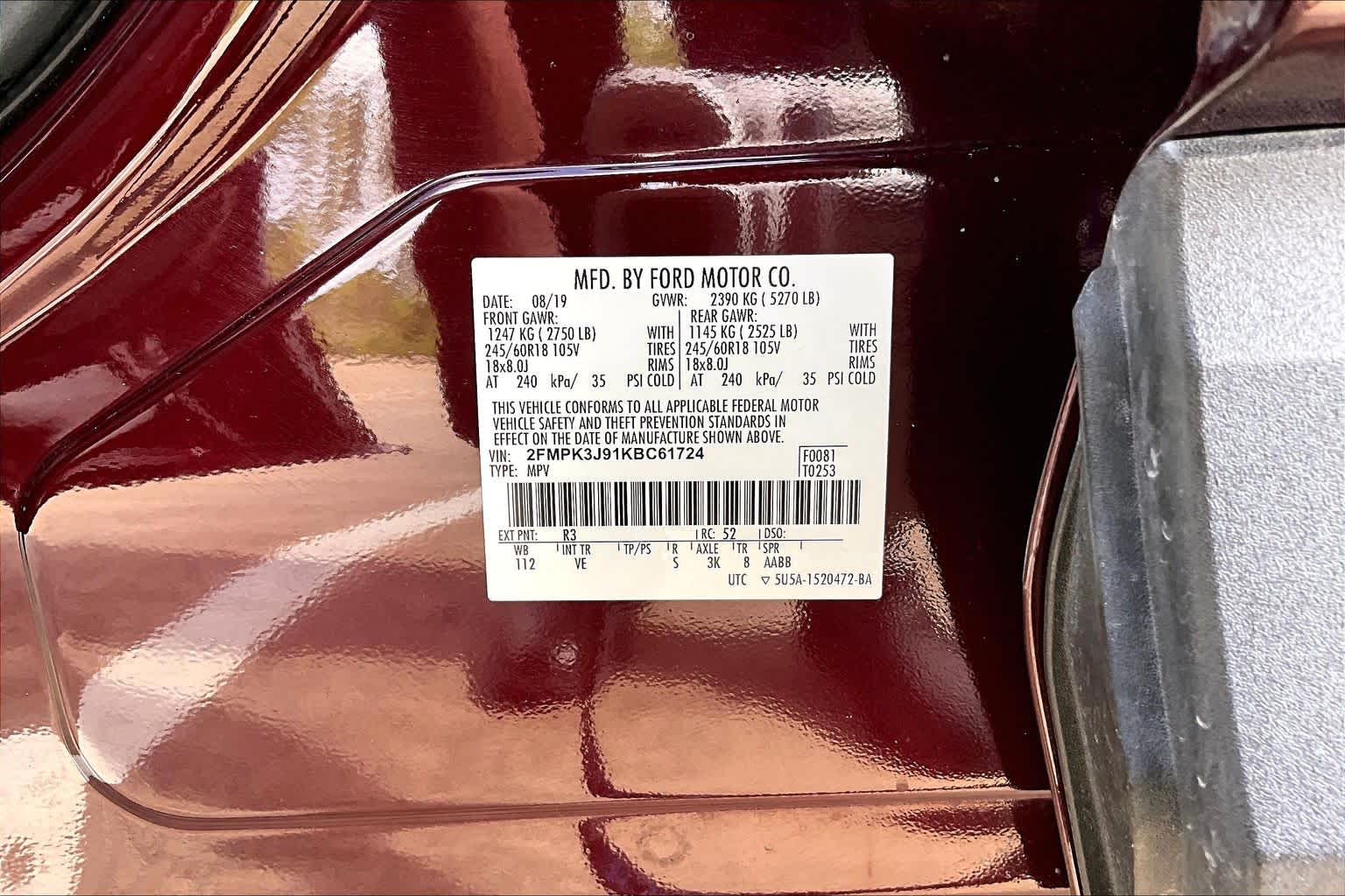 2019 Ford Edge photo 37 of 37