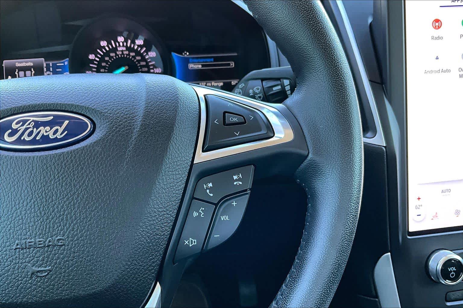 2023 Ford Edge SEL Rapid Red Metallic Tinted Clearcoat at Honda of Clear Lake