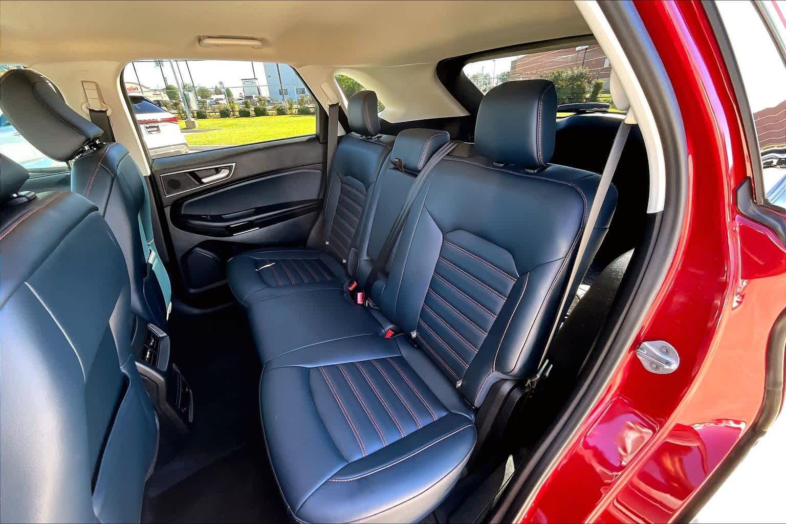 2023 Ford Edge SEL Rapid Red Metallic Tinted Clearcoat at Honda of Clear Lake