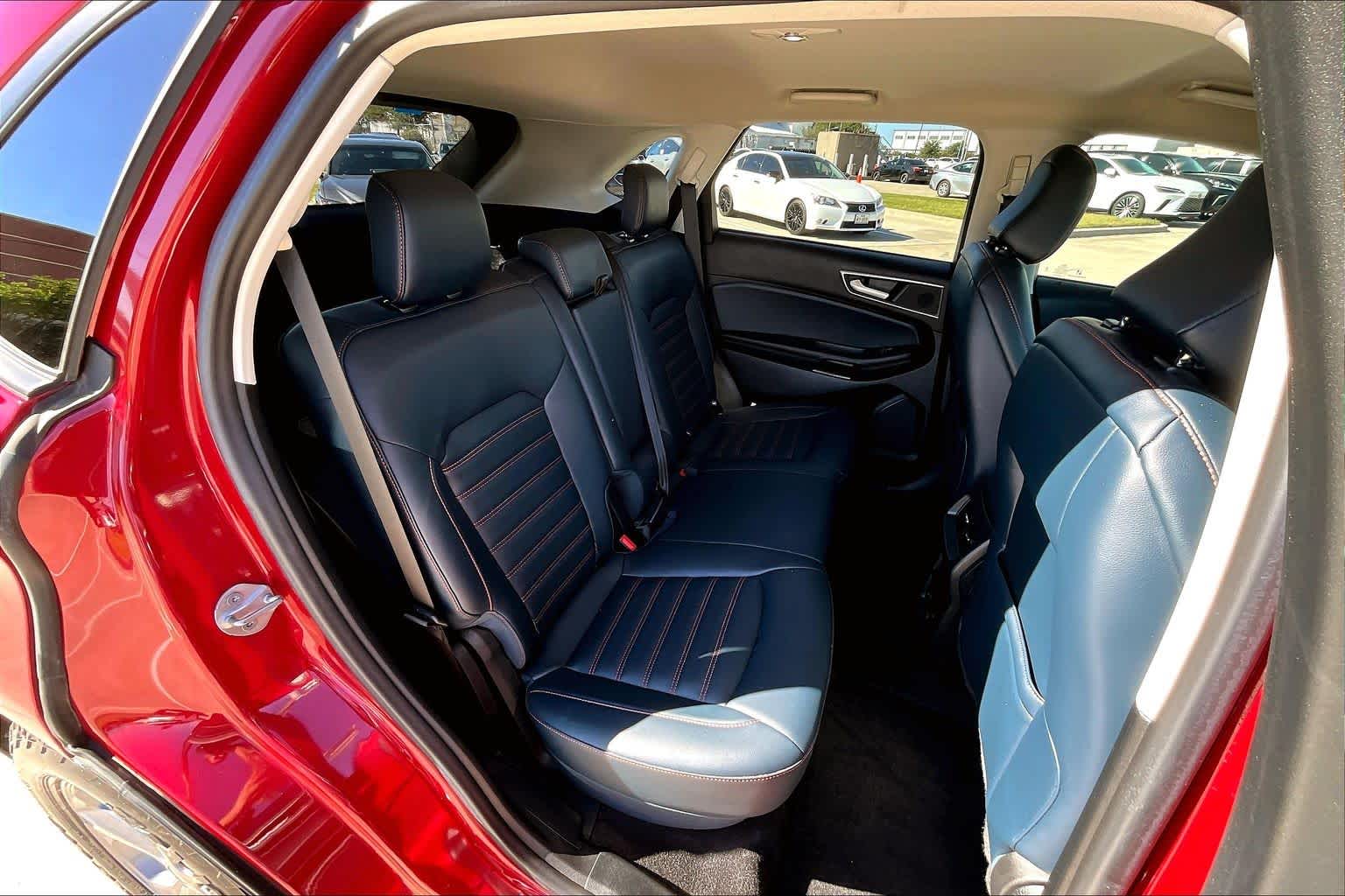 2023 Ford Edge SEL Rapid Red Metallic Tinted Clearcoat at Honda of Clear Lake