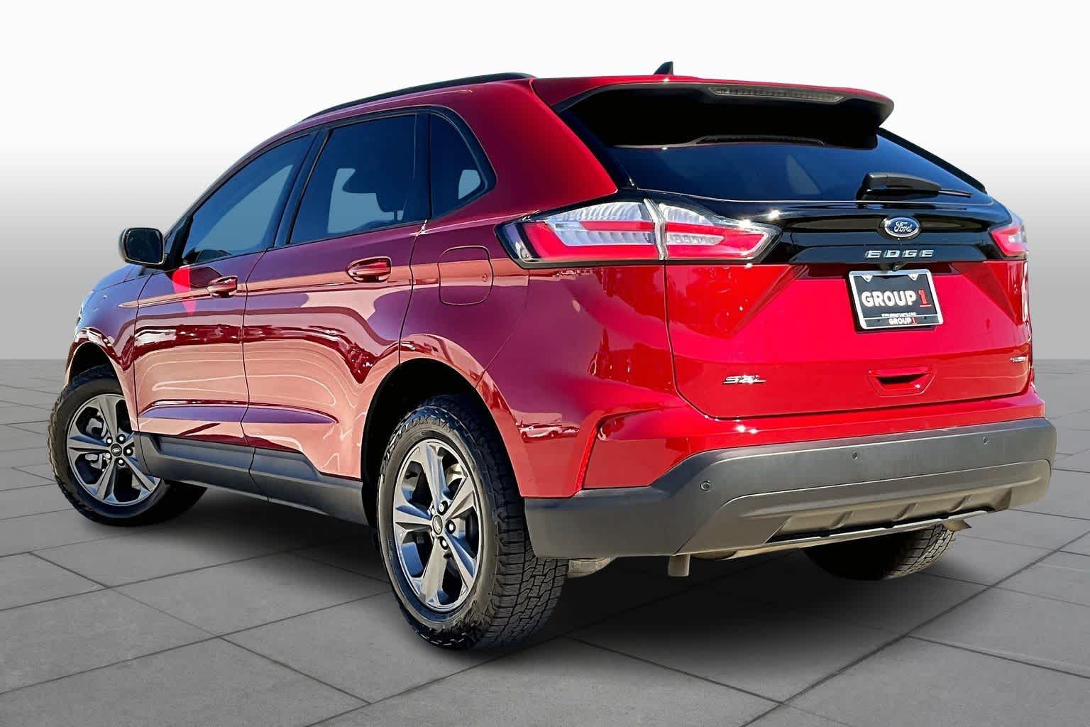 2023 Ford Edge SEL Rapid Red Metallic Tinted Clearcoat at Honda of Clear Lake