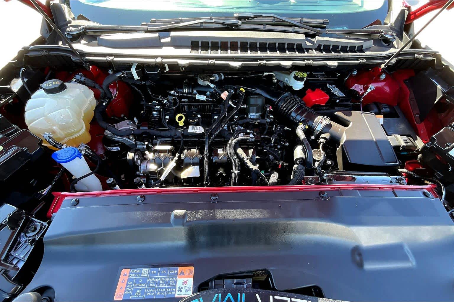 2023 Ford Edge SEL Rapid Red Metallic Tinted Clearcoat at Honda of Clear Lake