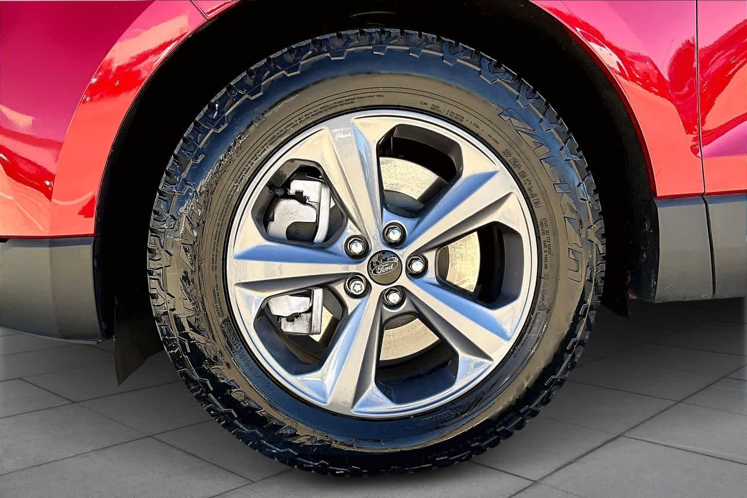 2023 Ford Edge SEL Rapid Red Metallic Tinted Clearcoat at Honda of Clear Lake