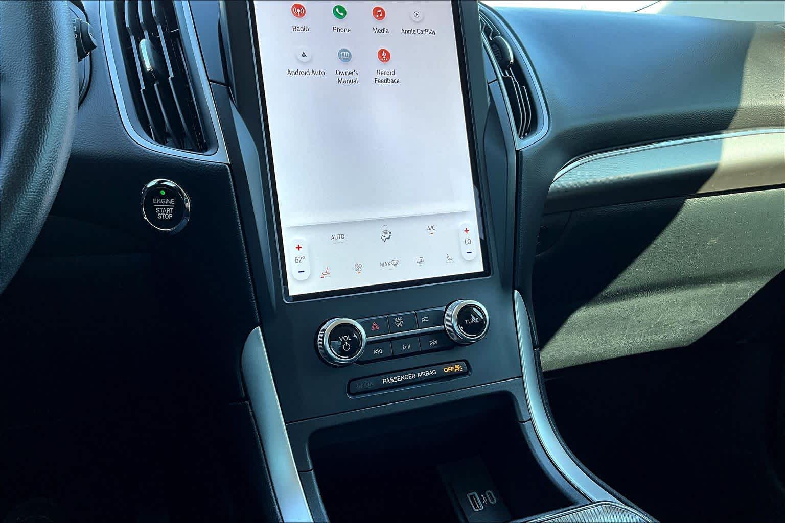 2023 Ford Edge SEL Rapid Red Metallic Tinted Clearcoat at Honda of Clear Lake