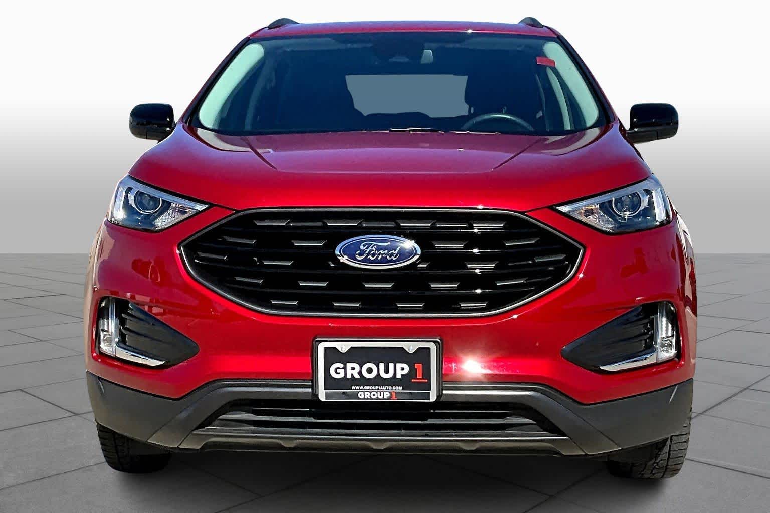 2023 Ford Edge SEL Rapid Red Metallic Tinted Clearcoat at Honda of Clear Lake