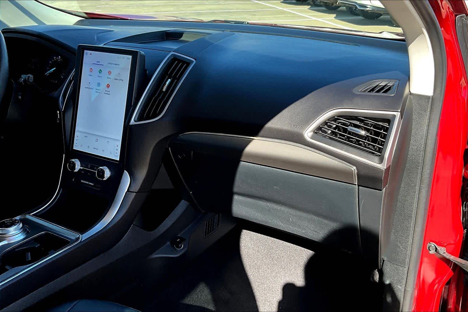 2023 Ford Edge SEL Rapid Red Metallic Tinted Clearcoat at Honda of Clear Lake