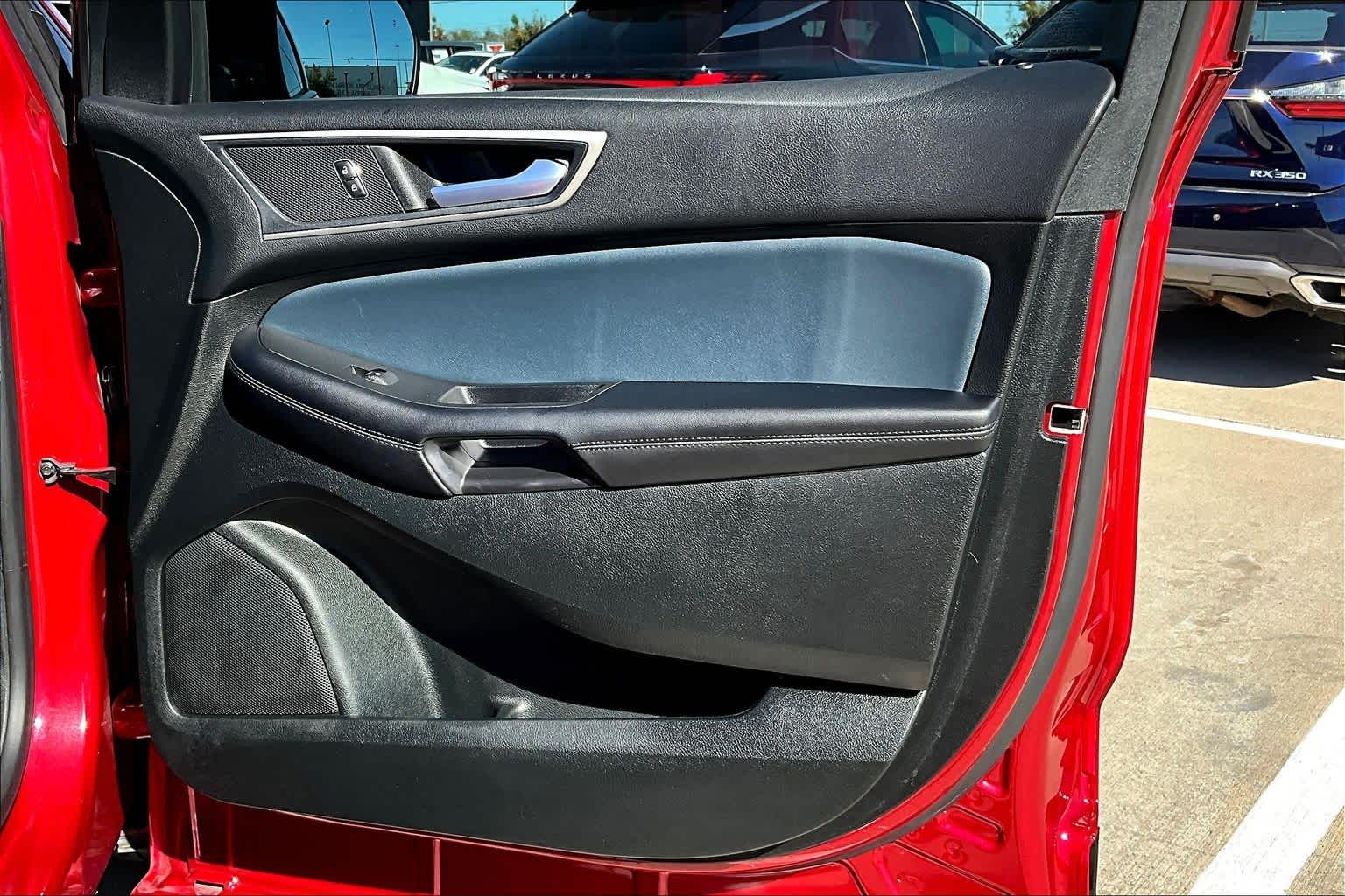 2023 Ford Edge SEL Rapid Red Metallic Tinted Clearcoat at Honda of Clear Lake