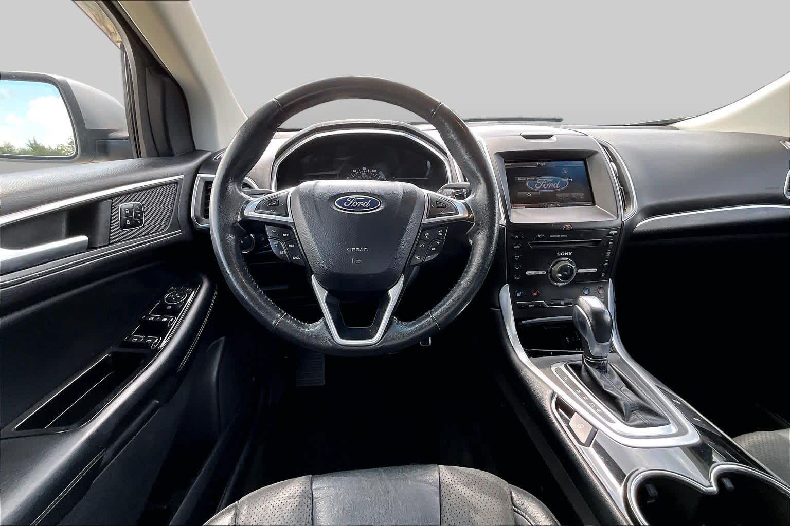 2015 Ford Edge Sport Ingot Silver Metallic at Team Honda