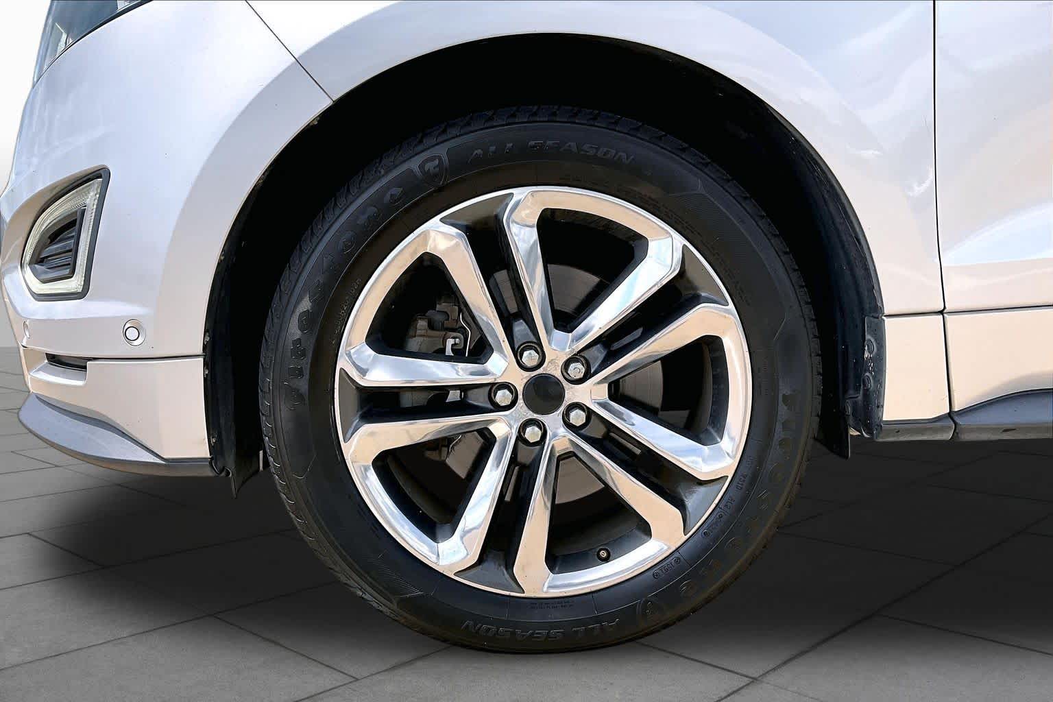 2015 Ford Edge Sport Ingot Silver Metallic at Team Honda