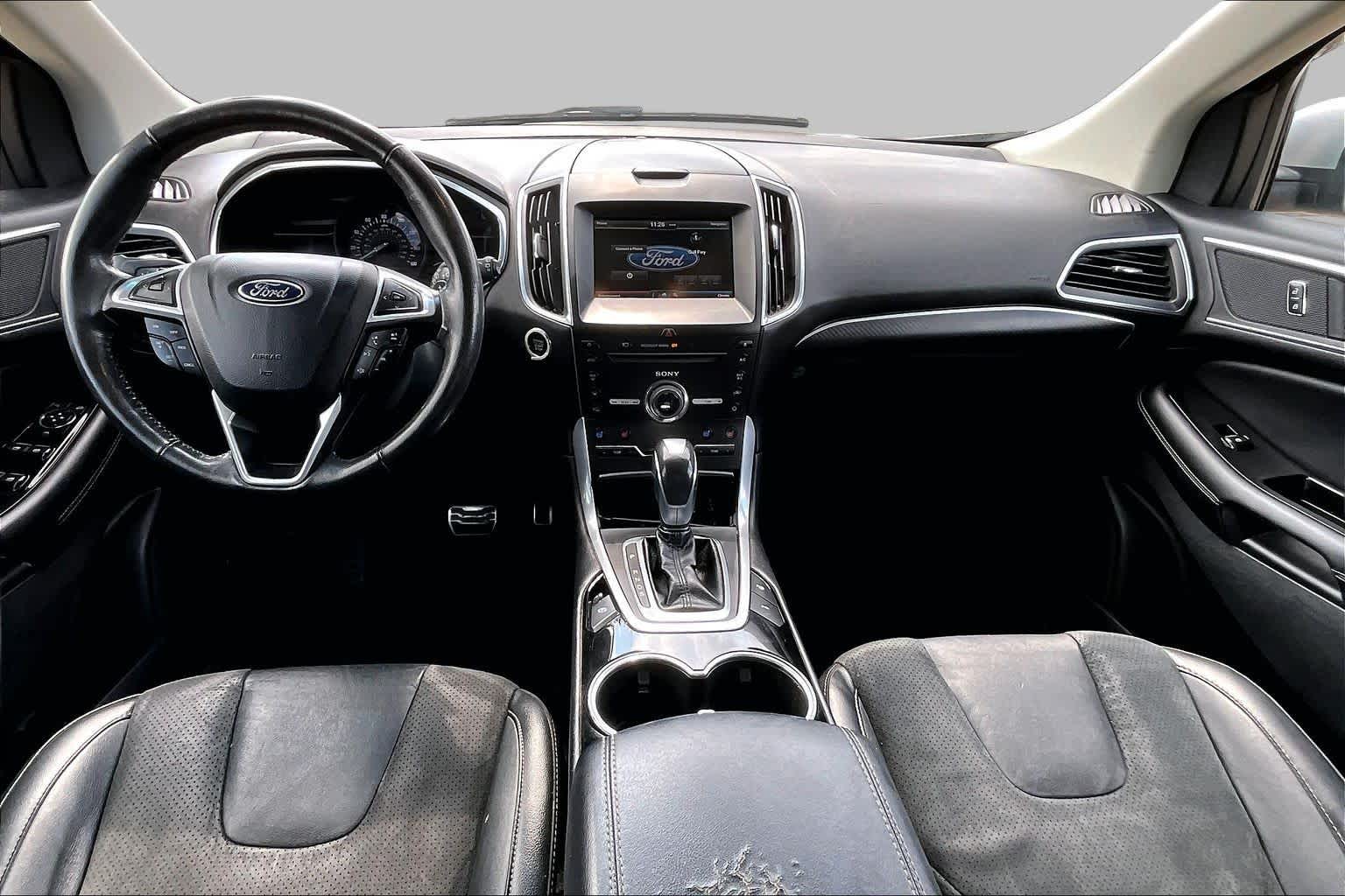 2015 Ford Edge Sport Ingot Silver Metallic at Team Honda