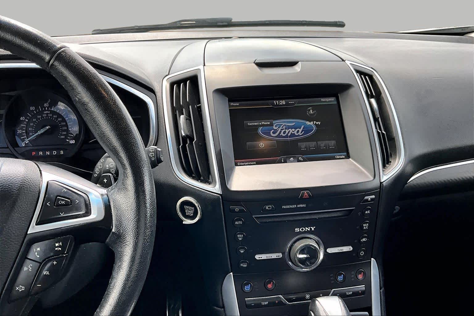 2015 Ford Edge Sport Ingot Silver Metallic at Team Honda