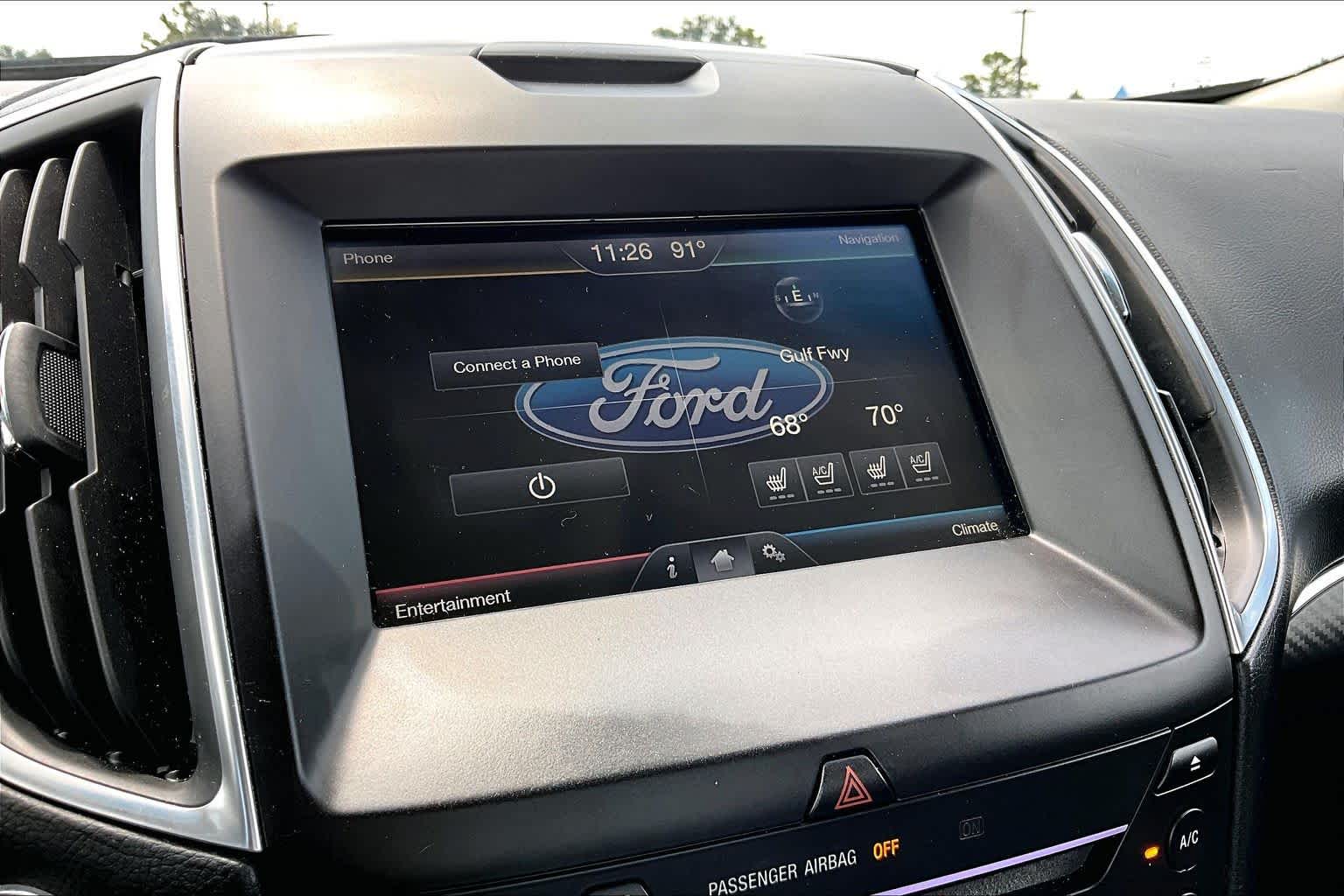 2015 Ford Edge Sport Ingot Silver Metallic at Team Honda