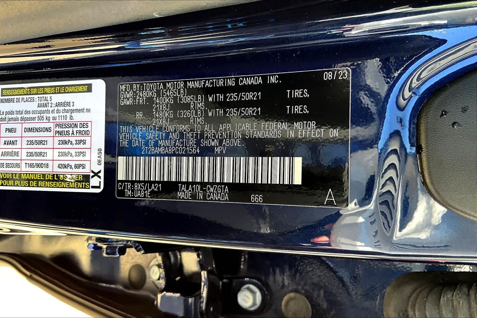 2023 Lexus RX Luxury  Nightfall Mica at Sterling McCall Lexus