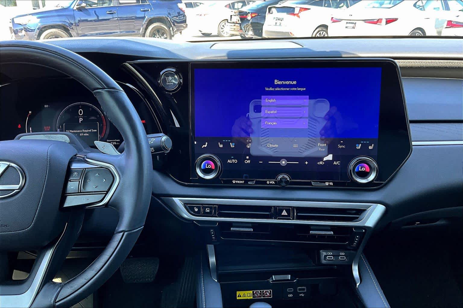 2023 Lexus RX Luxury  Nightfall Mica at Sterling McCall Lexus