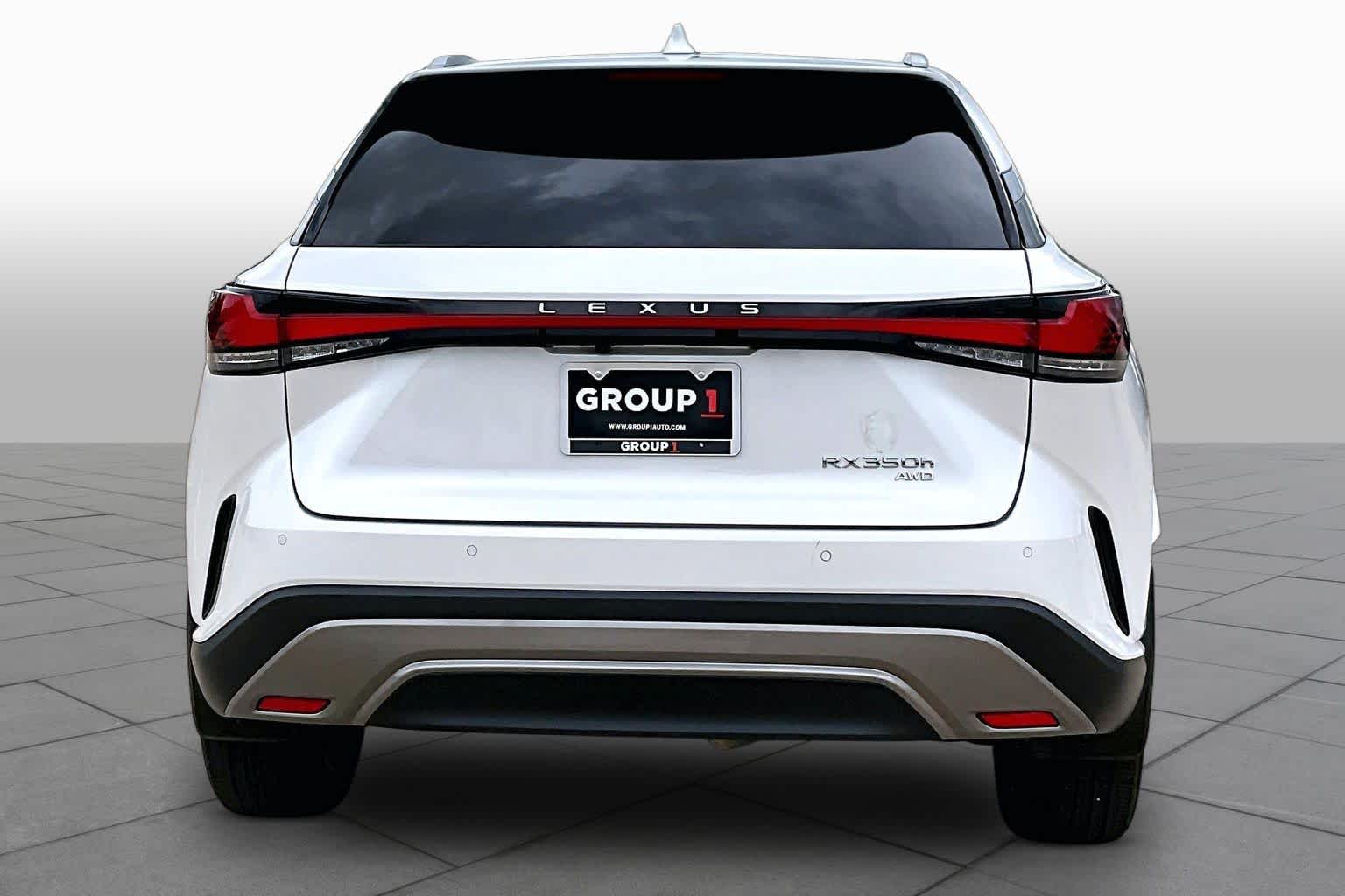 2023 Lexus RX 350h Premium Plus  Eminent White Pearl at Beck & Masten Kia
