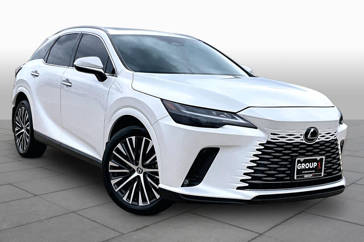 2023 Lexus RX 350h Premium Plus  Eminent White Pearl at Beck & Masten Kia