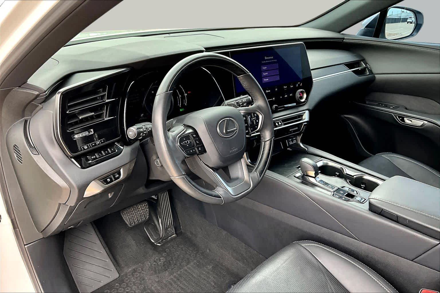 2023 Lexus RX 350h Premium Plus  Eminent White Pearl at Beck & Masten Kia